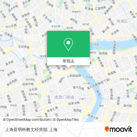 上海亚明科教文经营部地图