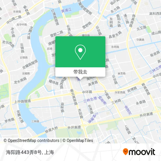 海阳路443弄8号地图