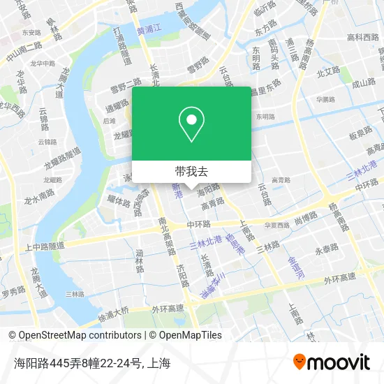 海阳路445弄8幢22-24号地图