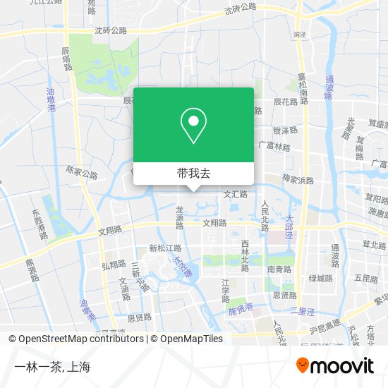 一林一茶地图