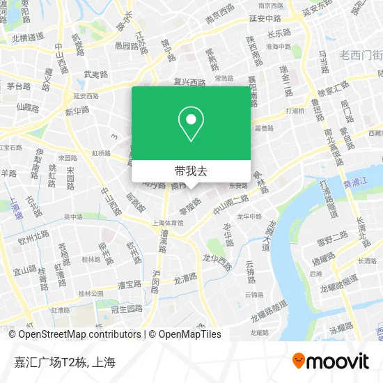 嘉汇广场T2栋地图