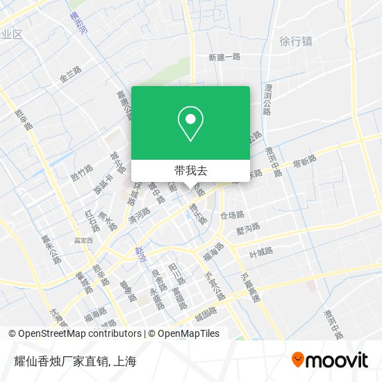 耀仙香烛厂家直销地图