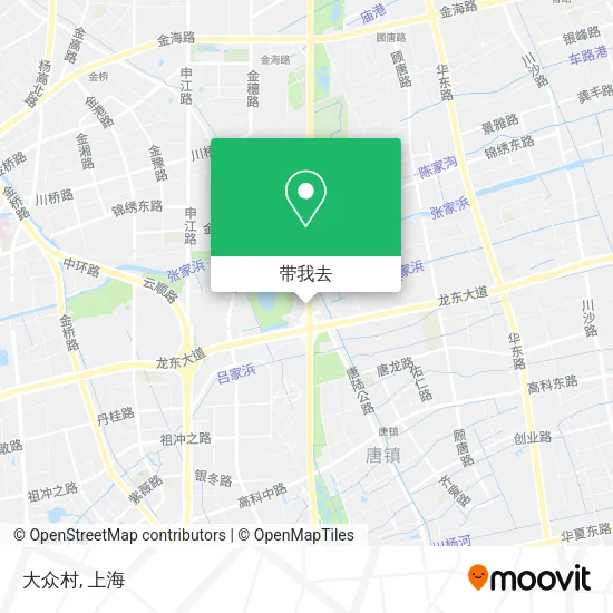 大众村地图