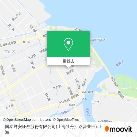 国泰君安证券股份有限公司(上海牡丹江路营业部)地图