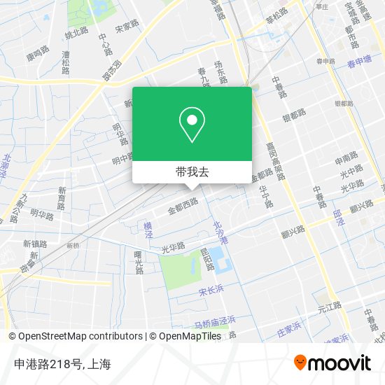 申港路218号地图