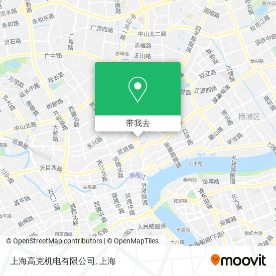 上海高克机电有限公司地图