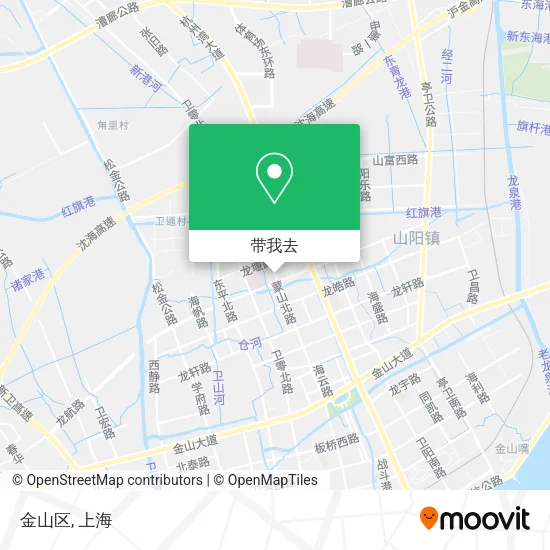 金山区地图