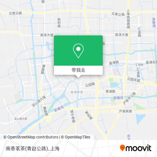 南香茗茶(青赵公路)地图