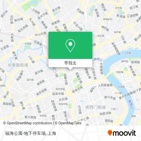 福海公寓-地下停车场地图