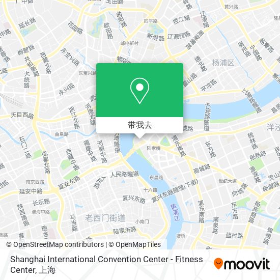Shanghai International Convention Center - Fitness Center地图