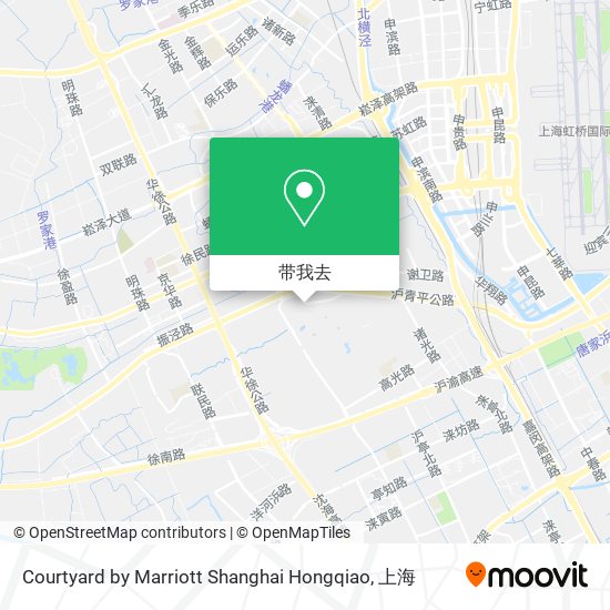 Courtyard by Marriott Shanghai Hongqiao地图