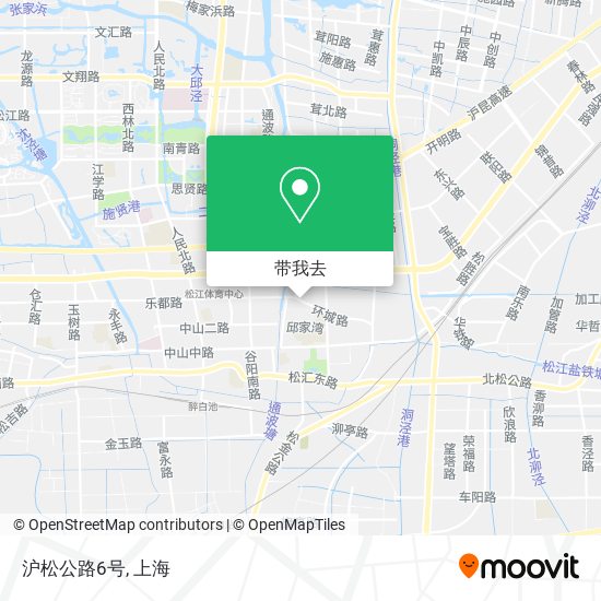 沪松公路6号地图