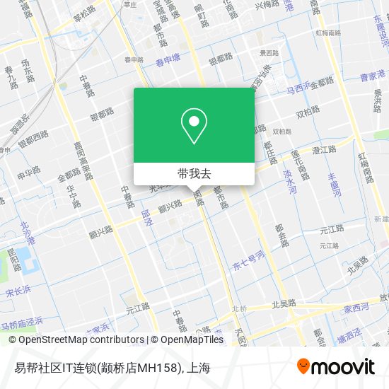 易帮社区IT连锁(颛桥店MH158)地图