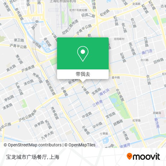 宝龙城市广场餐厅地图