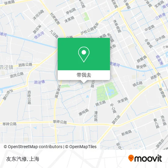 友东汽修地图