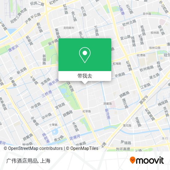 广伟酒店用品地图