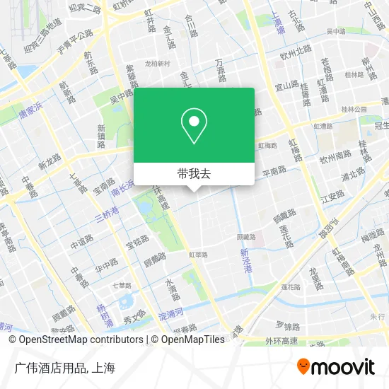 广伟酒店用品地图