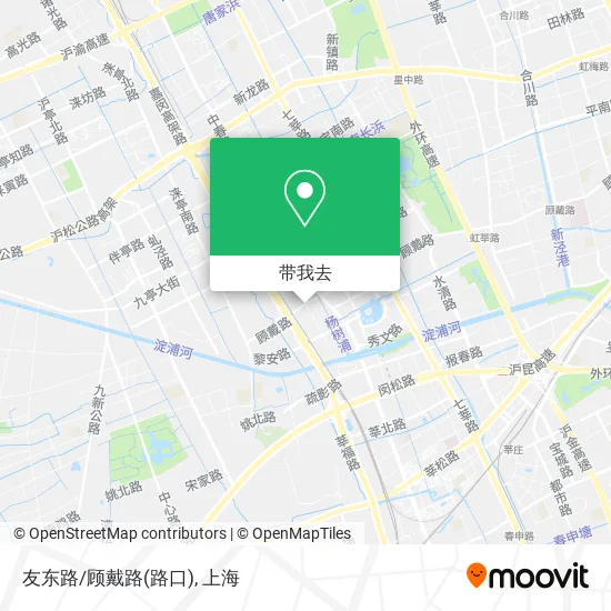 友东路/顾戴路(路口)地图