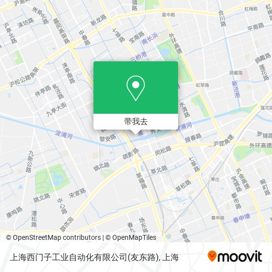 上海西门子工业自动化有限公司(友东路)地图