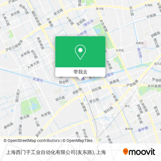 上海西门子工业自动化有限公司(友东路)地图