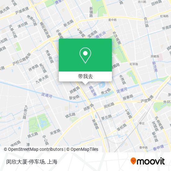 闵欣大厦-停车场地图