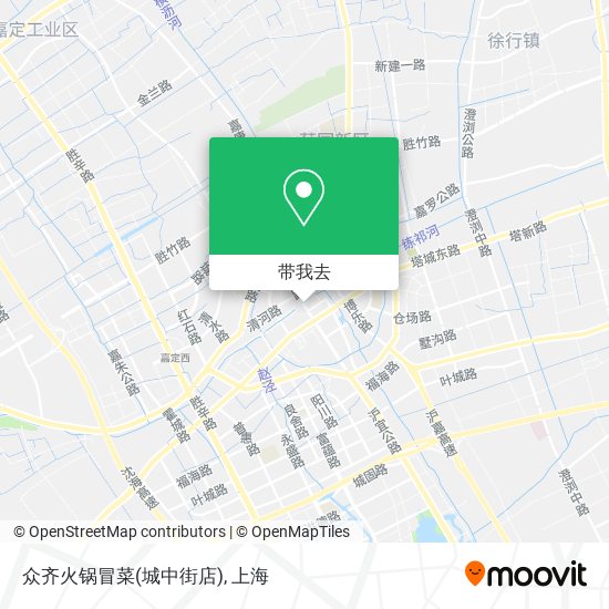 众齐火锅冒菜(城中街店)地图