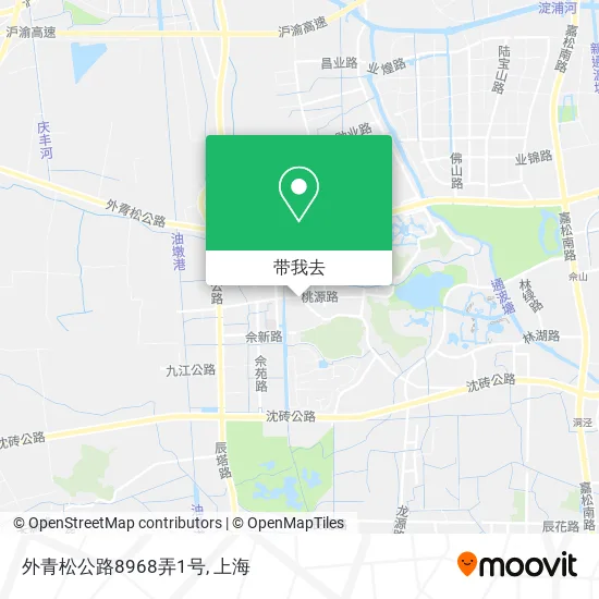 外青松公路8968弄1号地图
