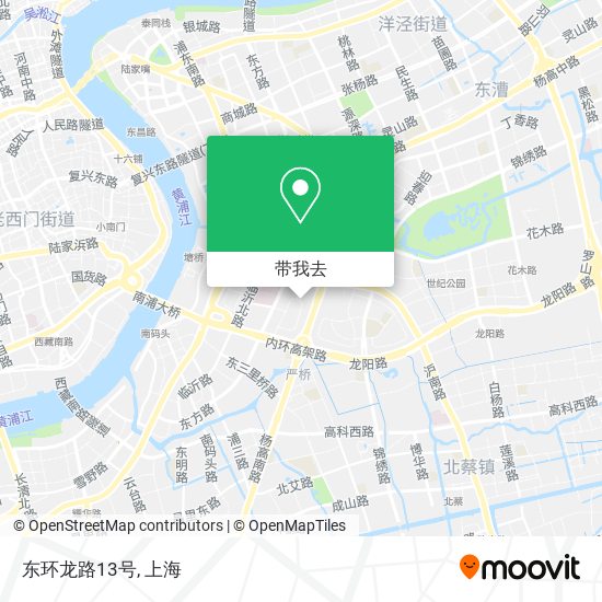 东环龙路13号地图
