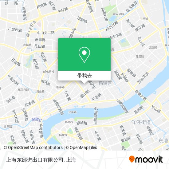 上海东部进出口有限公司地图