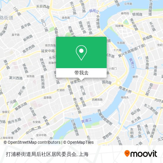 打浦桥街道局后社区居民委员会地图