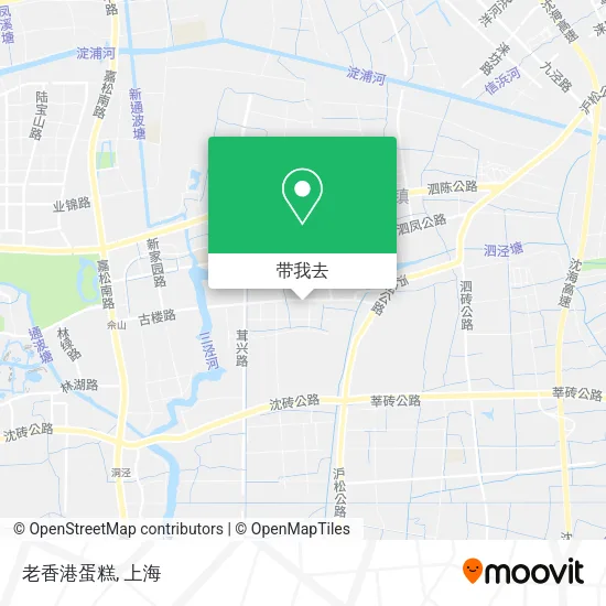 老香港蛋糕地图
