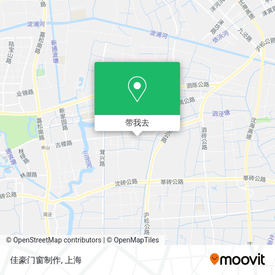 佳豪门窗制作地图