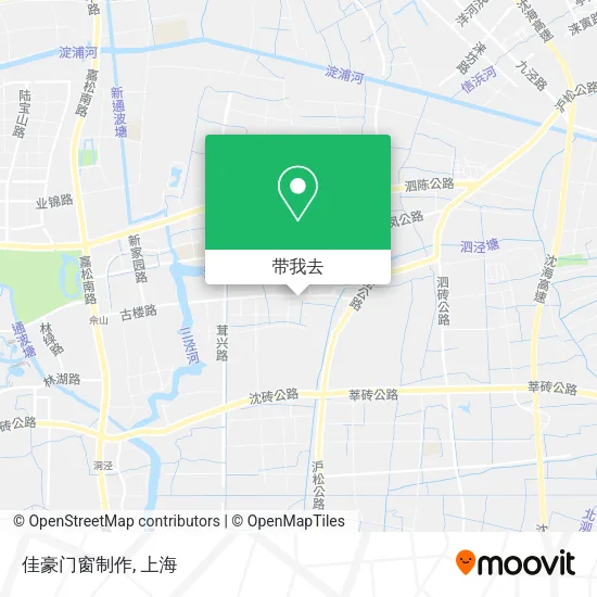 佳豪门窗制作地图