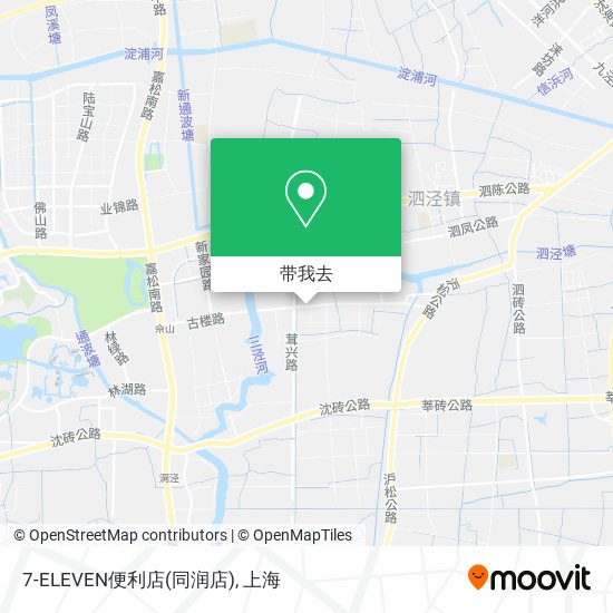 7-ELEVEN便利店(同润店)地图