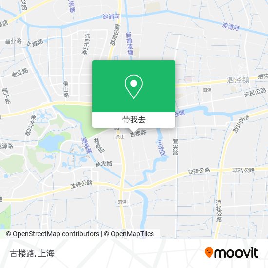 古楼路地图