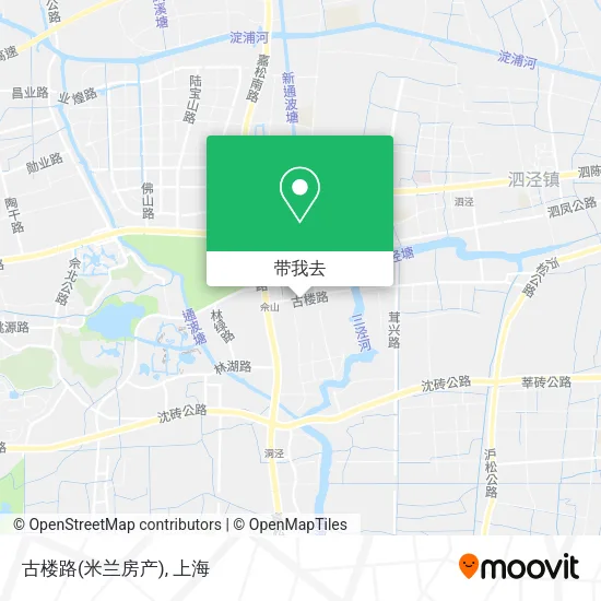 古楼路(米兰房产)地图