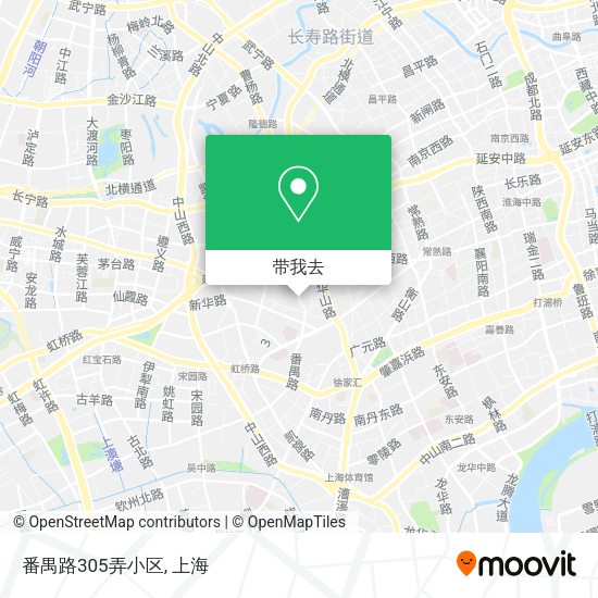 番禺路305弄小区地图