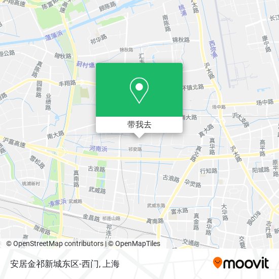 安居金祁新城东区-西门地图