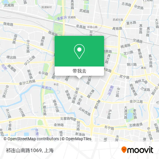 祁连山南路1069地图