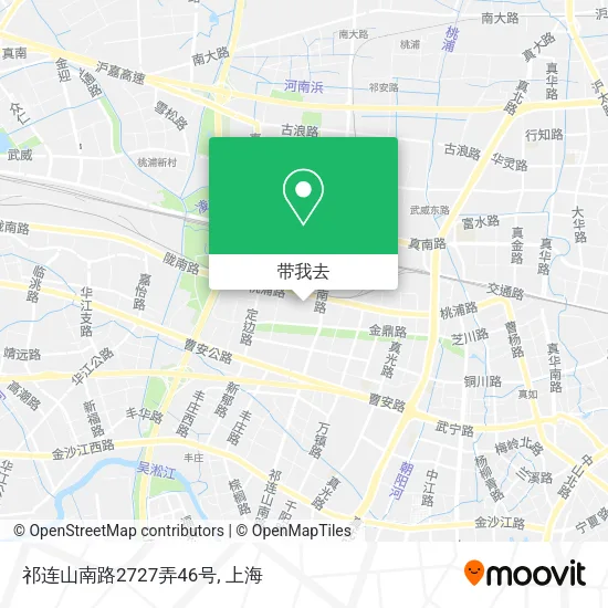 祁连山南路2727弄46号地图