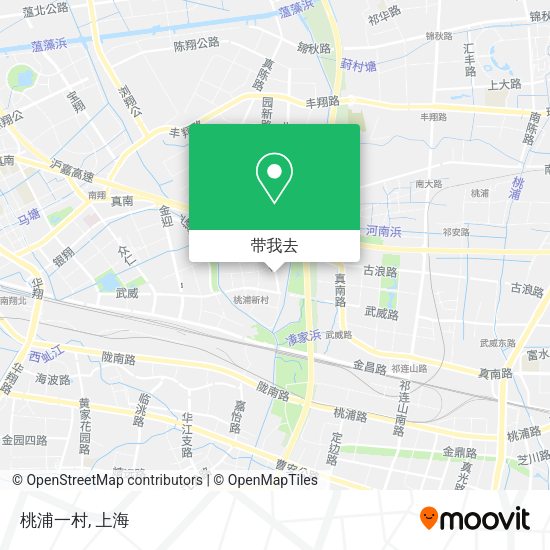 桃浦一村地图