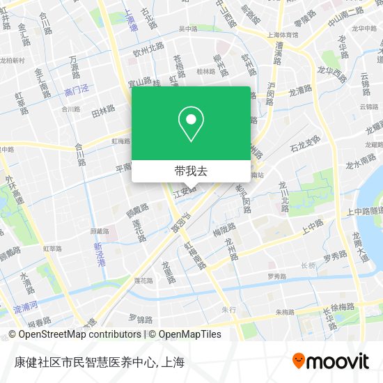 康健社区市民智慧医养中心地图