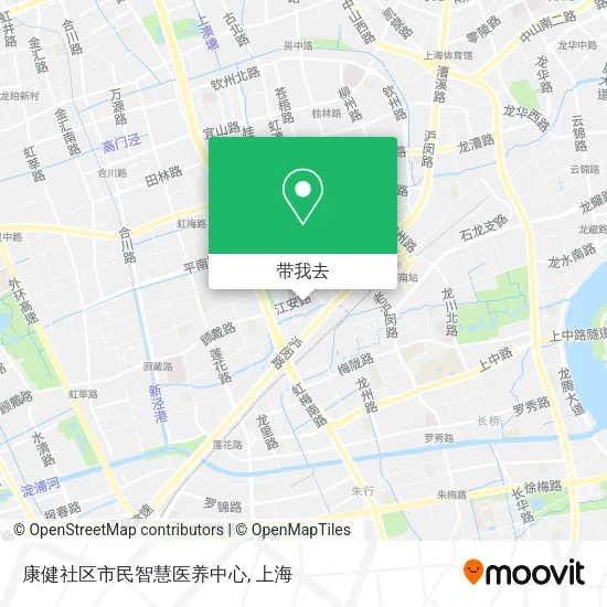 康健社区市民智慧医养中心地图