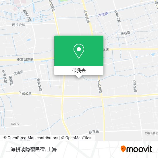 上海耕读隐宿民宿地图