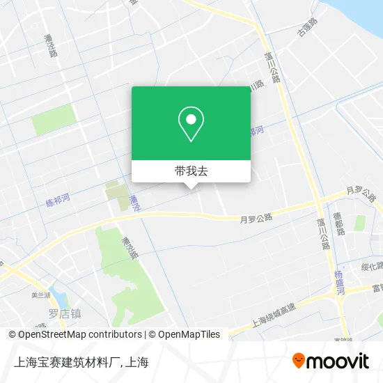 上海宝赛建筑材料厂地图