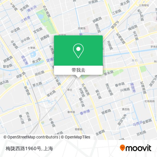 梅陇西路1960号地图