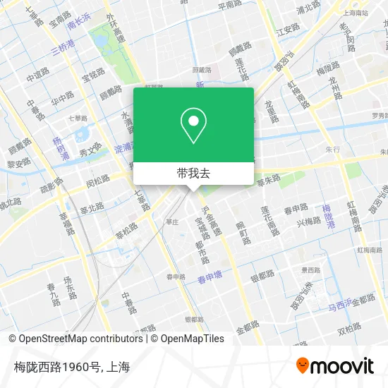 梅陇西路1960号地图