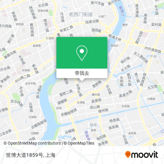 世博大道1859号地图