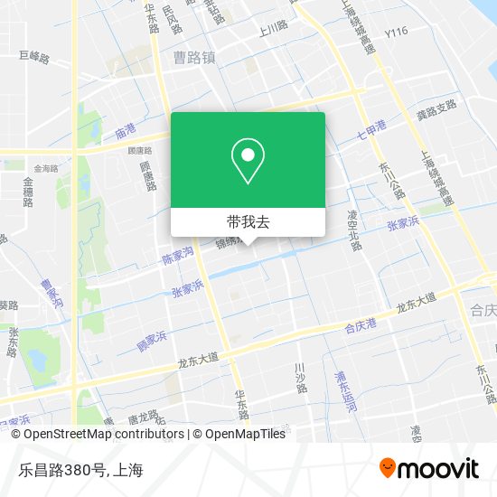乐昌路380号地图