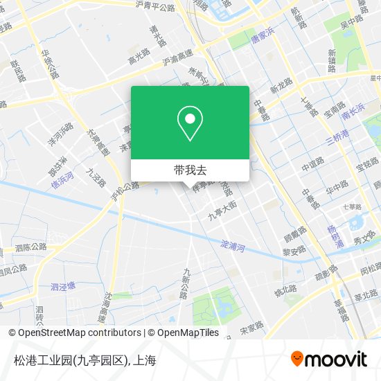 松港工业园(九亭园区)地图